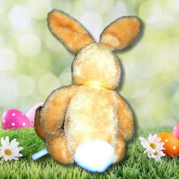 HUGE Easter Bunny Rabbit Decor Plush Toy - Picture 2 of 2